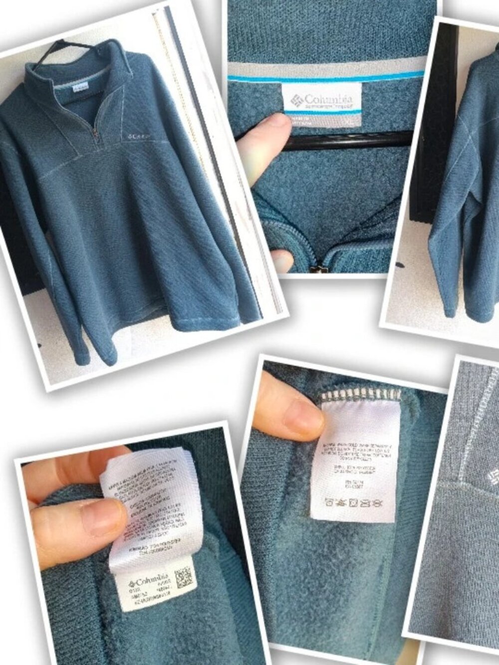 Columbia Men’s Hart Mountain II Quarter-Zip Pullover Sweatshirt XL